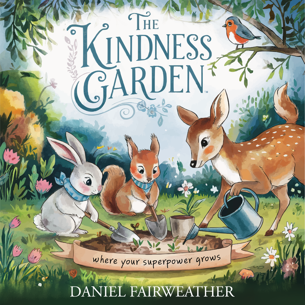 The Kindness Garden by D.B. Fairweather — book cover